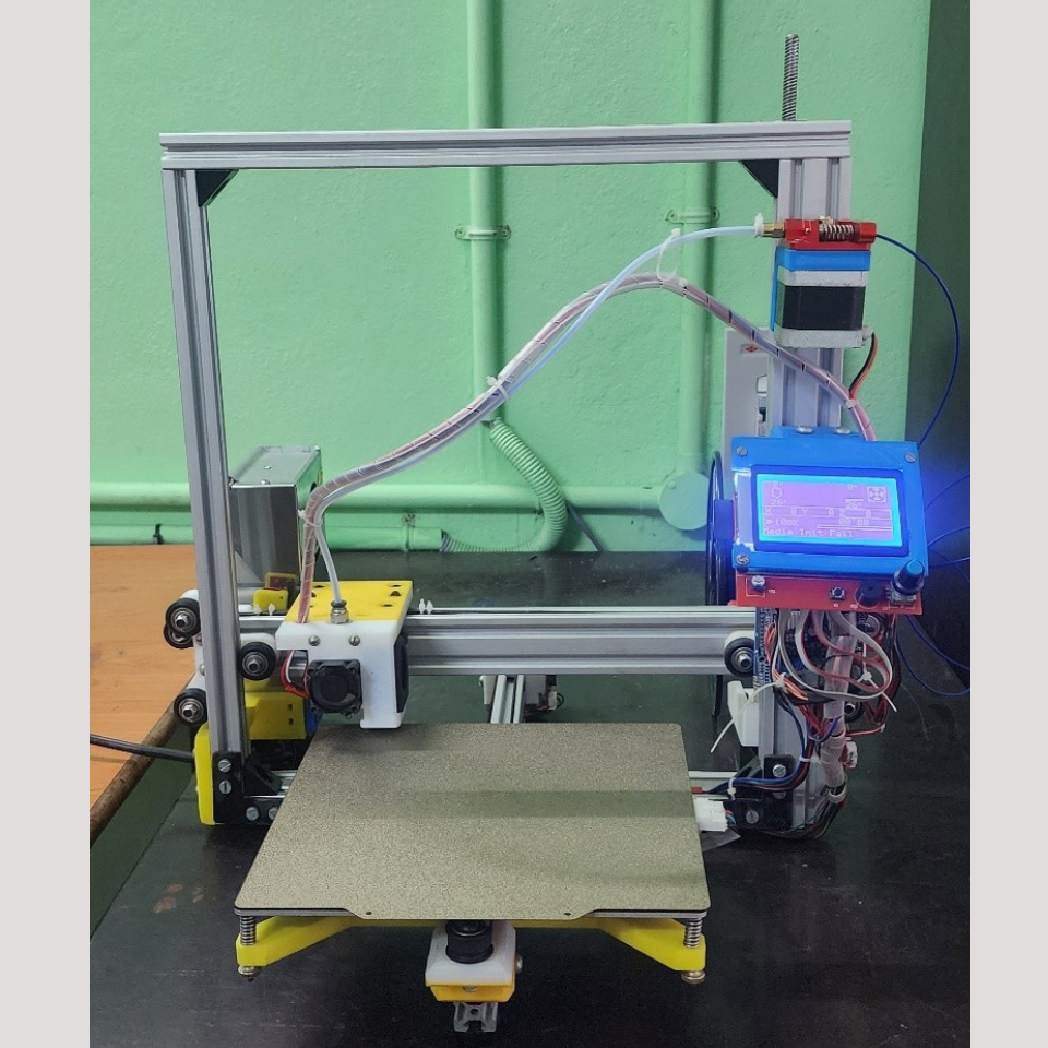 Bed Slinger type FDM Printer developed from CEAM